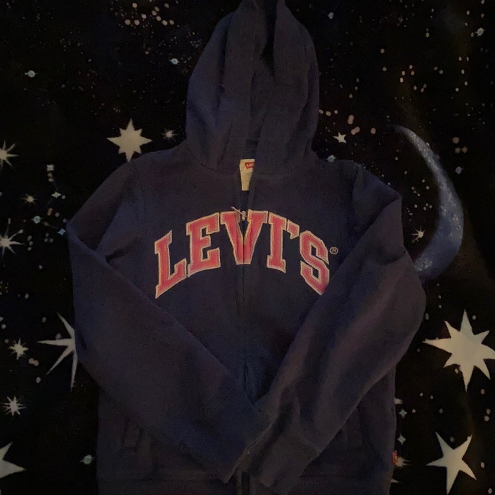 Levi's girls zip up hoodie